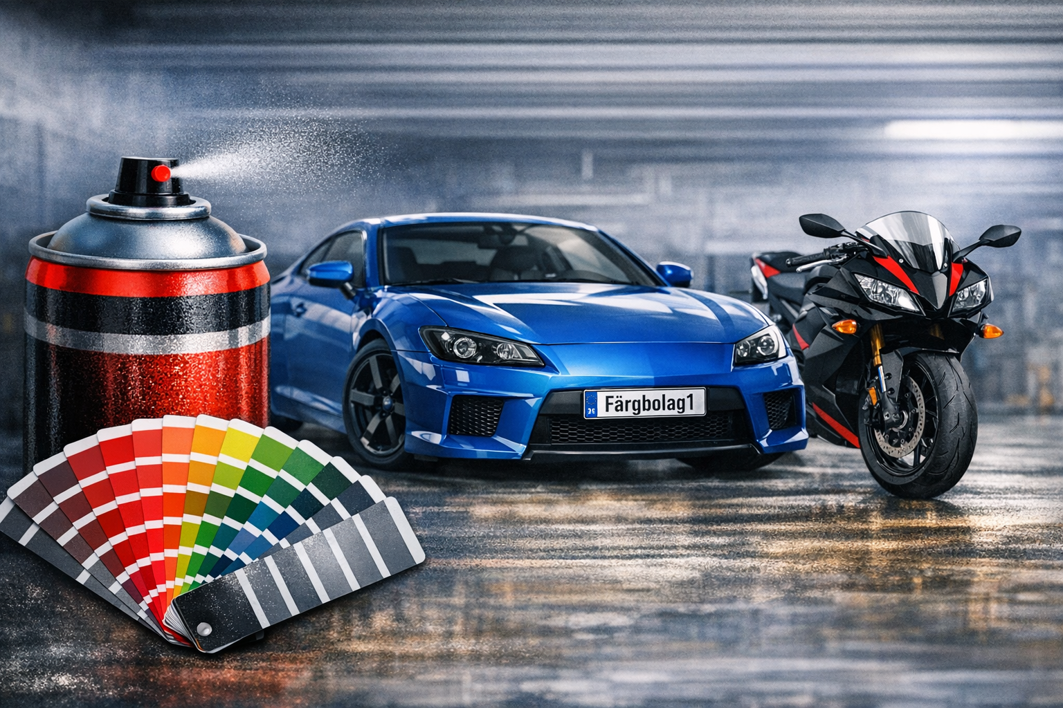 Sprayfärg kampanj
